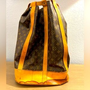 Authentic Louis Vuitton Randonnee, water damage